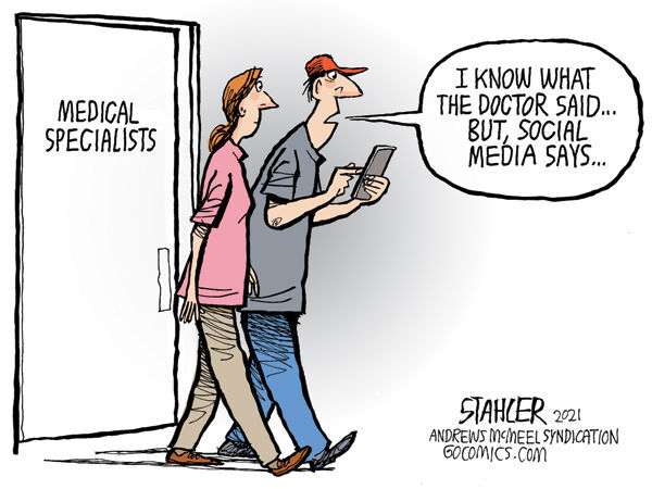 Editorial cartoon published July 20, 2021